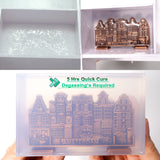 BBDINO Super Clear Silicone Mold Making Kit 35A Ideal for Jewelry Mold and Any See-Through Mold Making